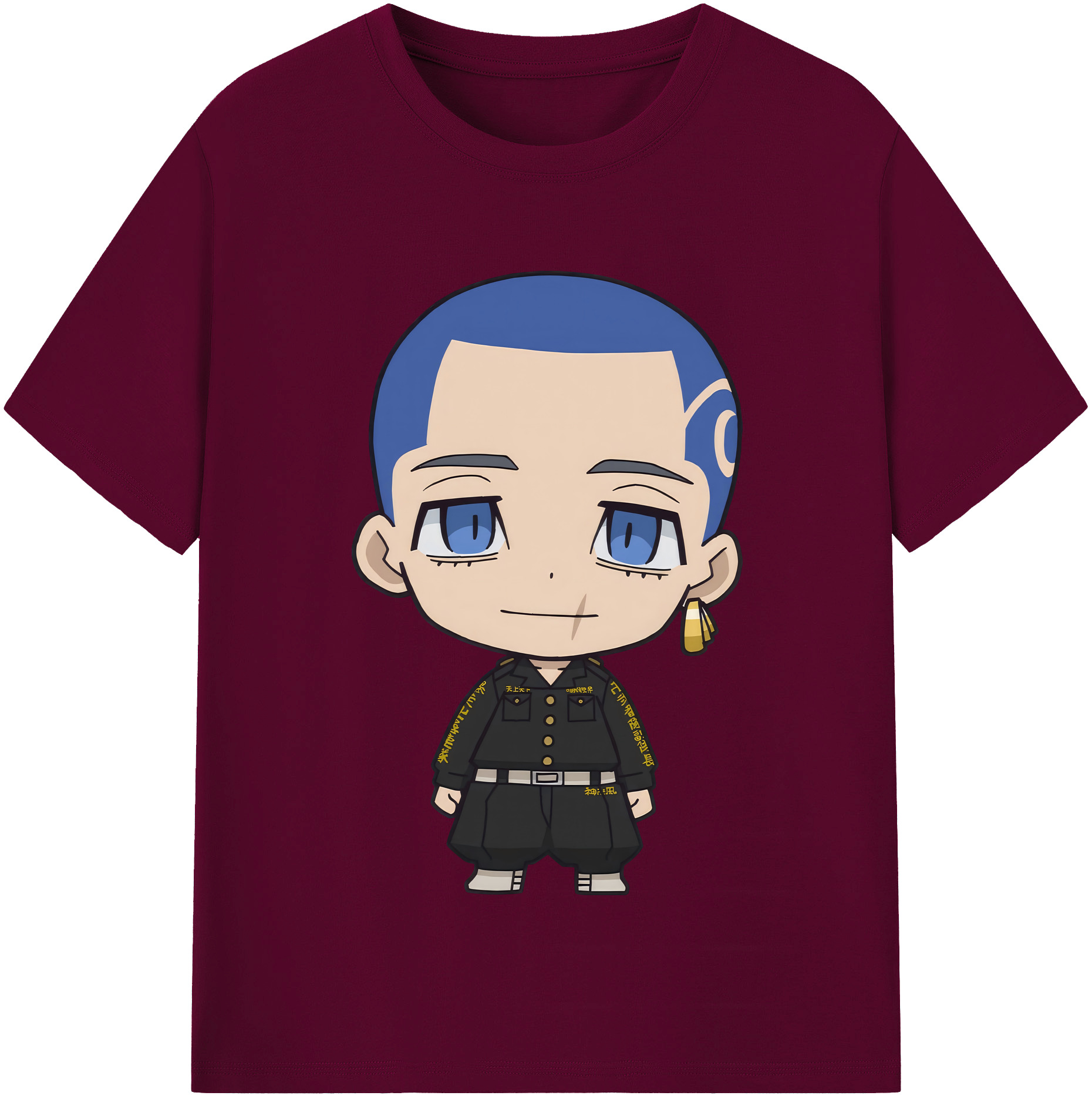 （画像用） 東京リベンジャーズ Tokyo Revengers レディースカジュアルプリントTシャツ（綿100％）
